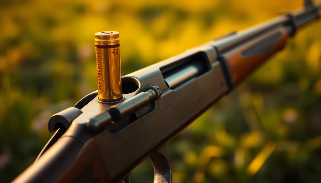 An action shot of a classic Winchester rifle chambered in 32WIN, highlighting craftsmanship and historical appeal.