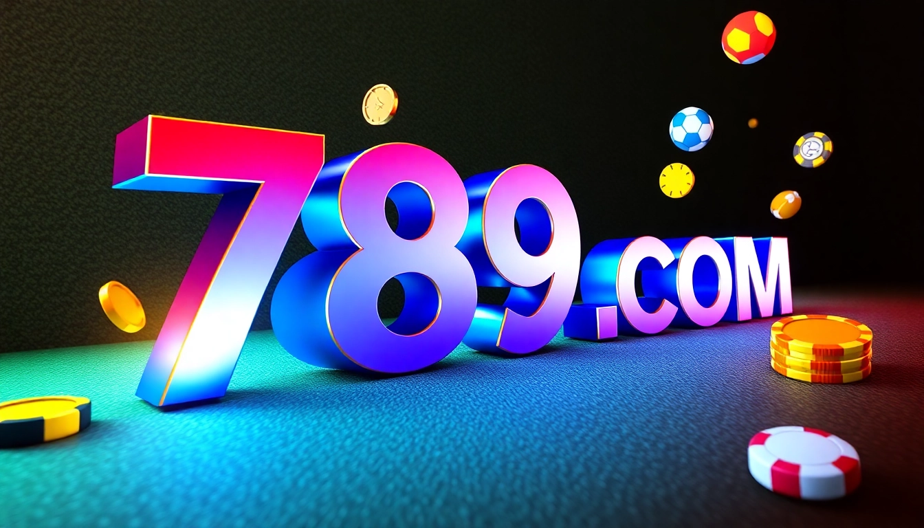 Innovative 789F COM betting platform with engaging sports and casino visuals, emphasizing trust and user engagement.
