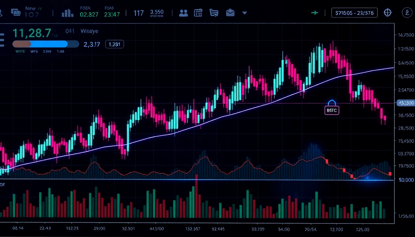 Aicoin crypto trading platform displaying live market data, engaging charts, and security features for investors.